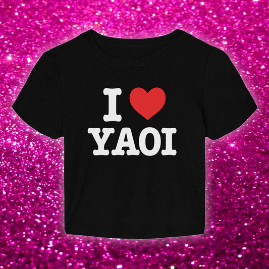 I Heart Yaoi Baby Tee