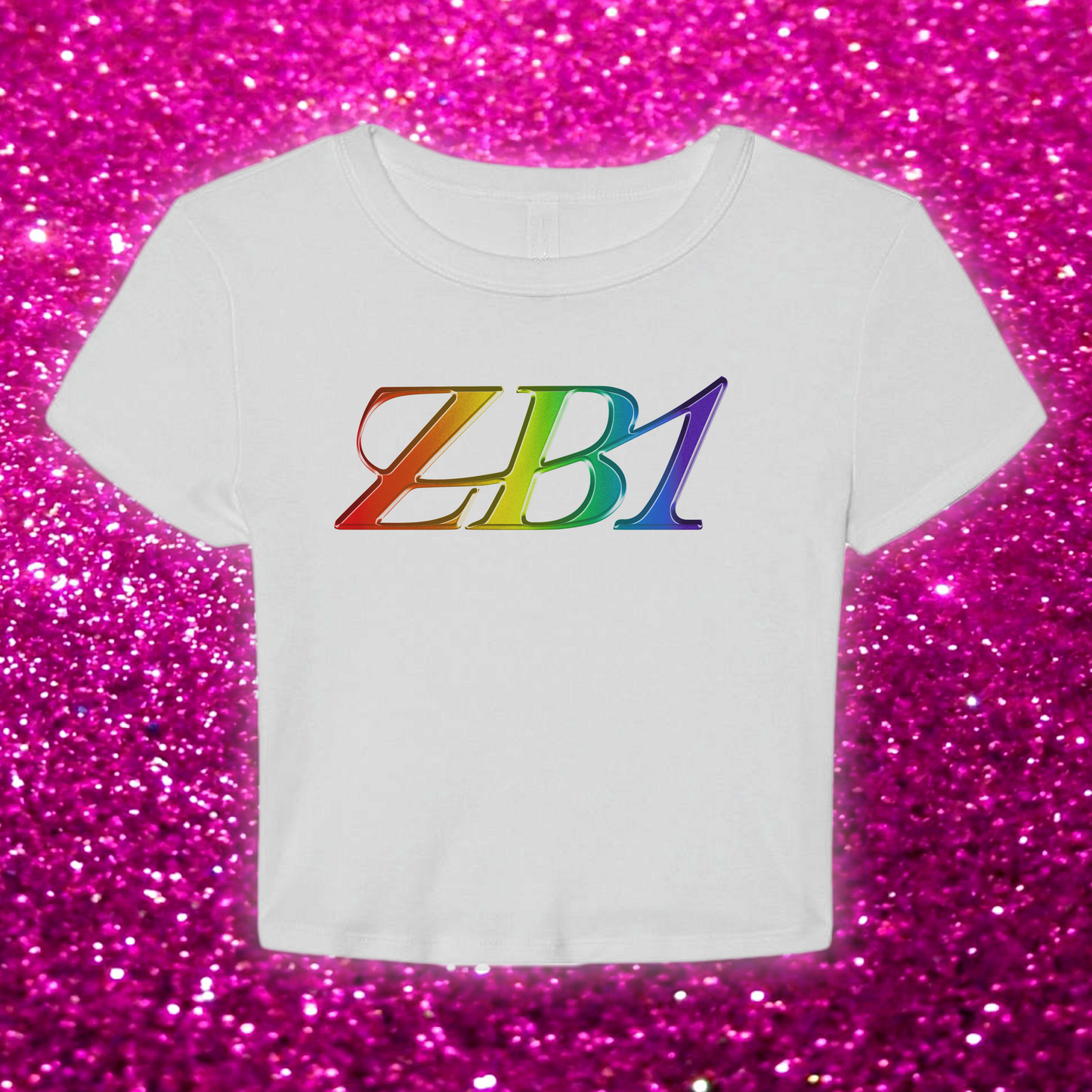 ZB1 Rainbow (Zerobaseone) Baby Tee (Raglan & Solids)
